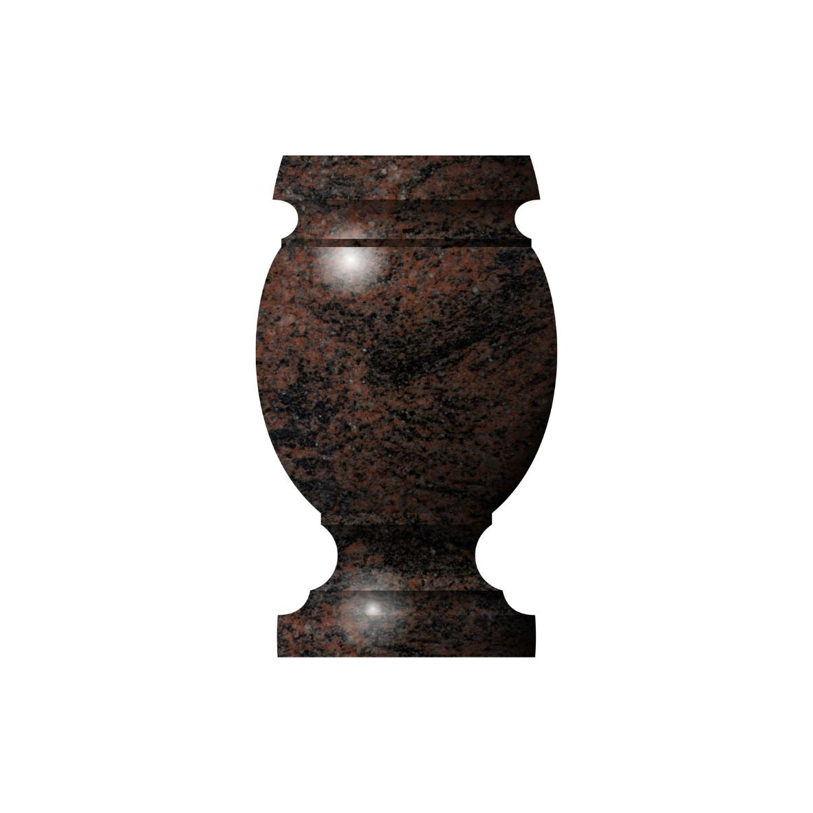 Emert International Monument Wholesale India Aurora Turned Vase 6x6x10