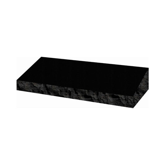 Emert International Monument Wholesaler Black Granite Double Bevel Marker