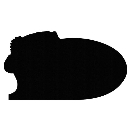 Emert International Monument Wholesaler Black Granite Gone Fishing Tablet Blank