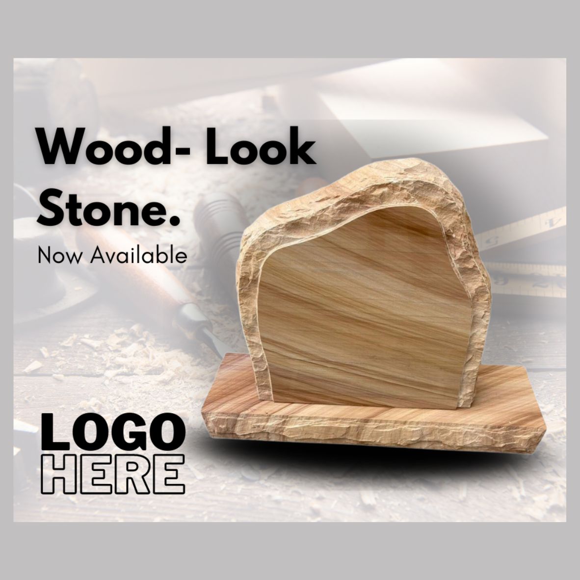 Emert International Monument Wholesaler Wonder Wood Boulder Wood Look Stone Post