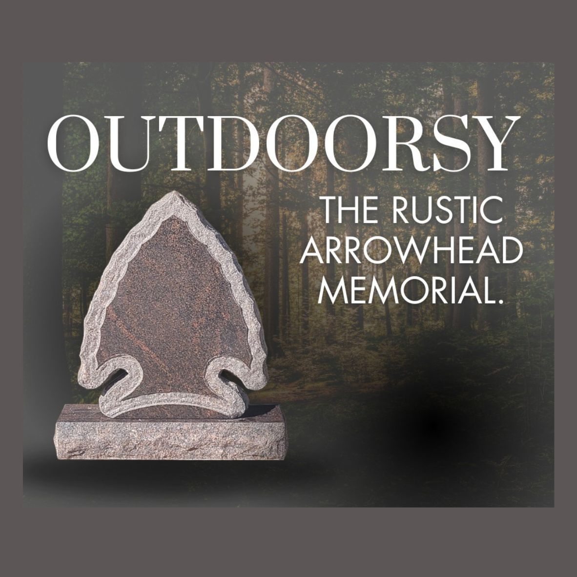 Emert International Monument Wholesaler The Rustic Arrowhead Outdoorsy Social Media Post